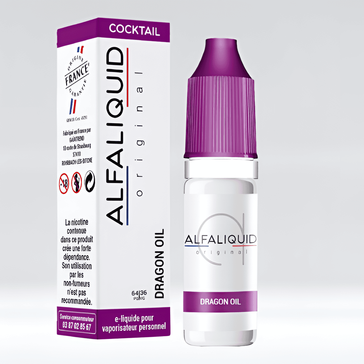 DRAGON OIL (DARK STORY) - ALFALIQUID - Alfaliquid Liquide cigarette  électronique - Vape Shop Paris 75 No Smoking Club