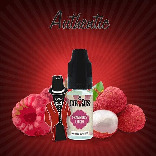FRAMBOISE LITCHI 3MG10ML AUTHENTIC CIRKUS