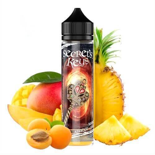 SECRET'S KEYS RAINBOW KEY MANGUE ABRICOT ANANAS
