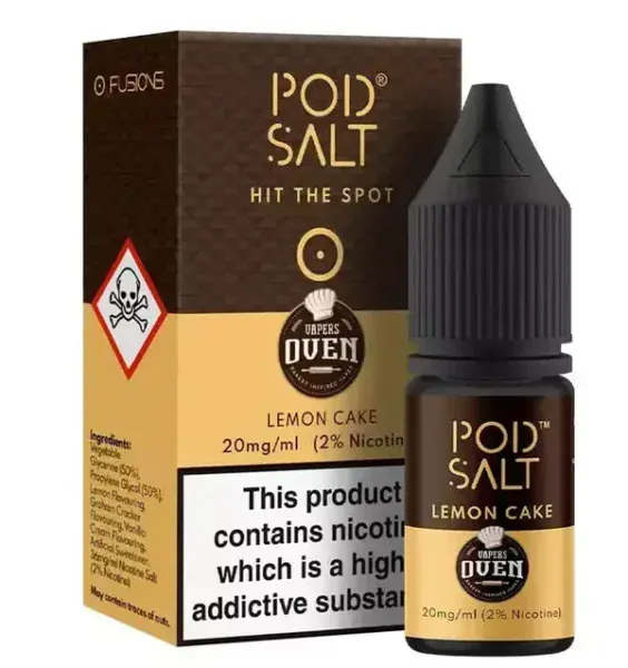 LEMON CAKE POD SALT 20MG SELs de nicotine 10ML