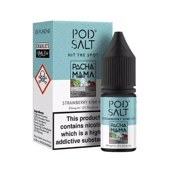 STRAWBERRY KIWI ICE sel de nicotine - POD SALT