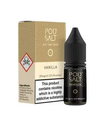 VANILLA POD SALT 20MG SELs de nicotine 10ML