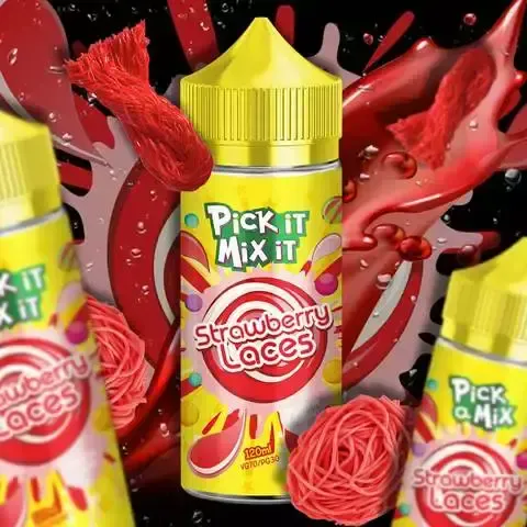 pick it mix it strawberry laces