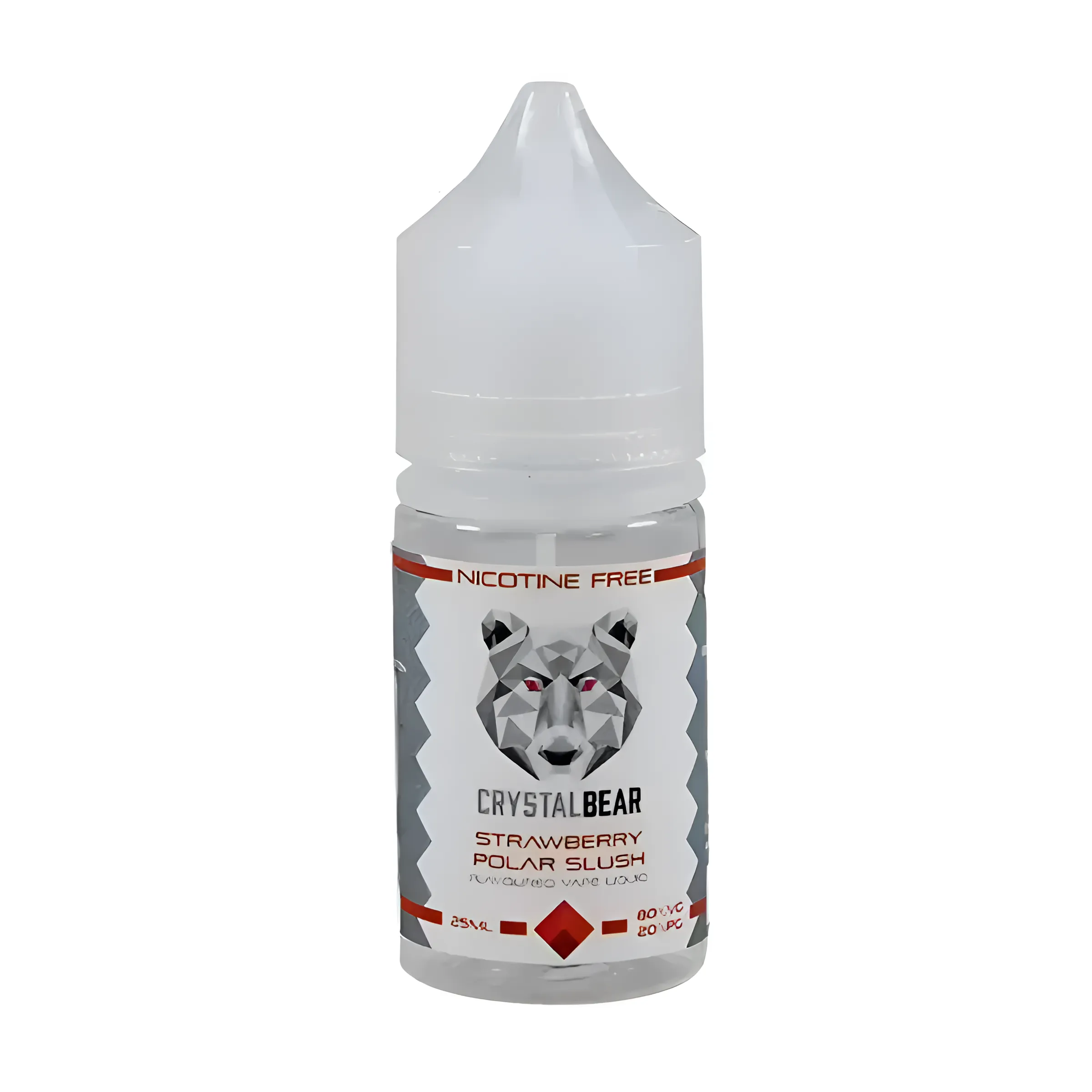 STRAWBERRY POLAR SLUSH -CRYSTABEAR 0MG25ML