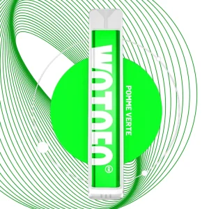 Cigarette électronique jetable Wotofo Wafer Pomme Verte