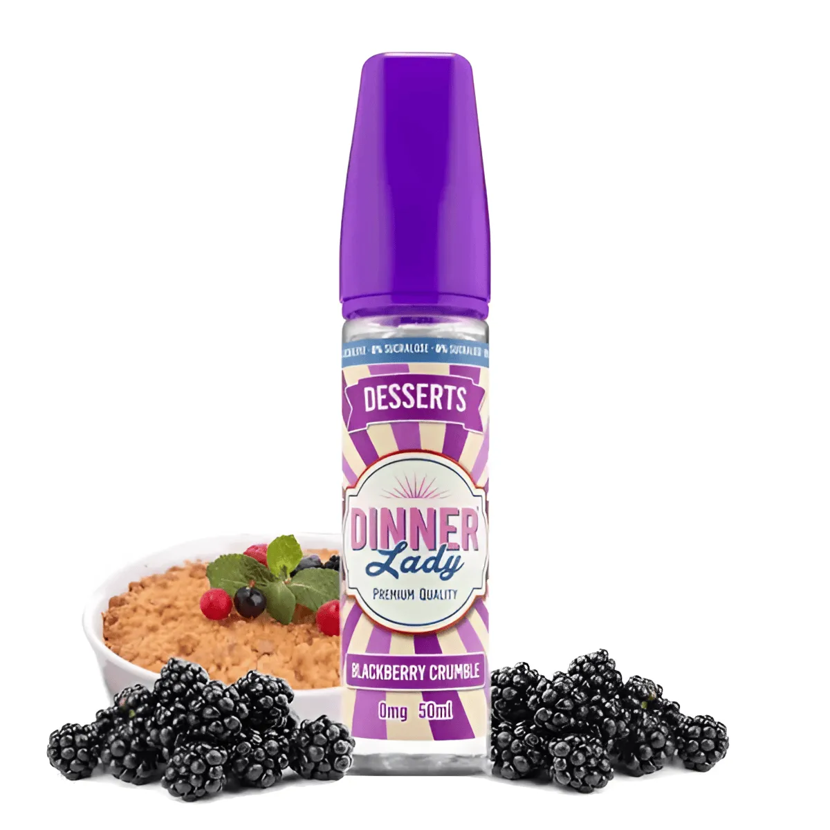 Dinner Lady Blackberry Crumble Eliquide gourmand
