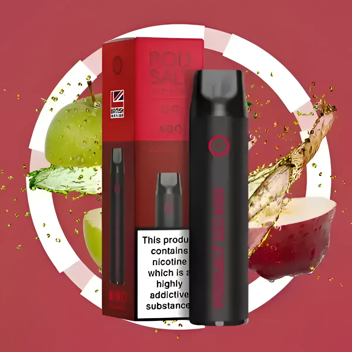 Pod salt double apple vape