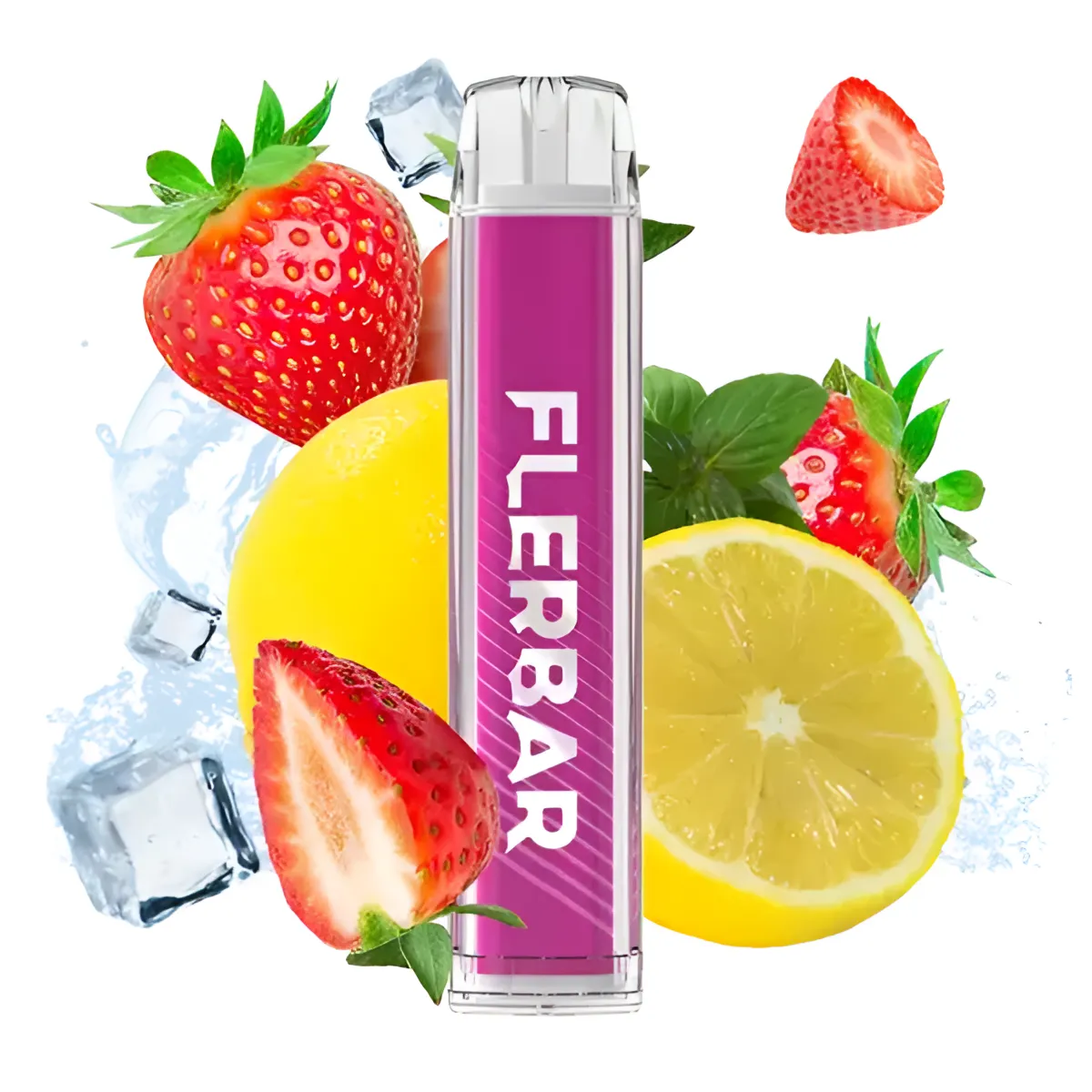 FLERBAR Limonade a la fraise glacee