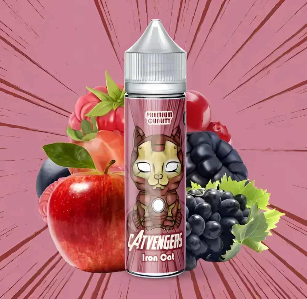 Iron cat catvengers eliquide pomme eliquide fruite