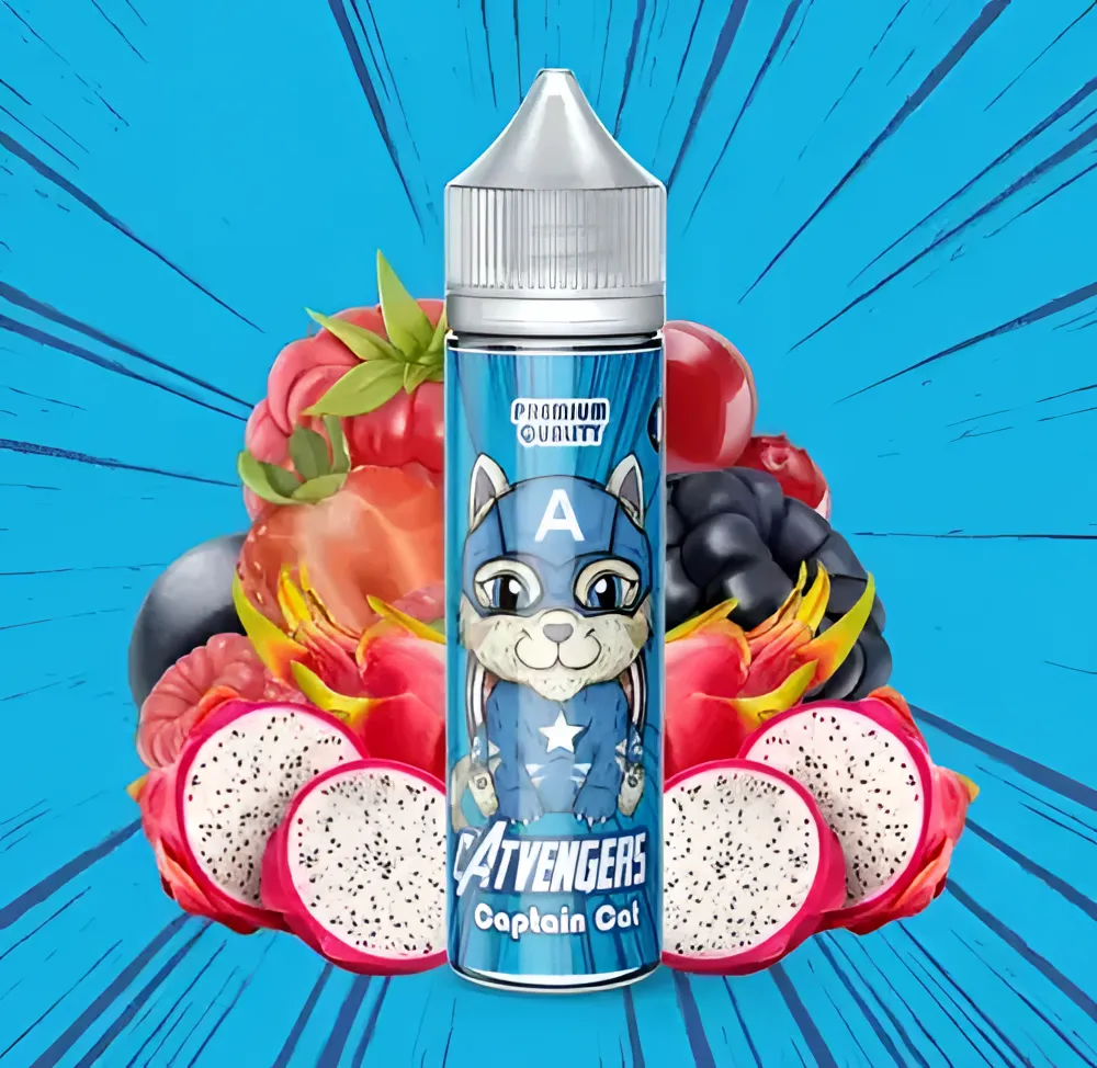 captain cat catvengers eliquide fruit du dragon