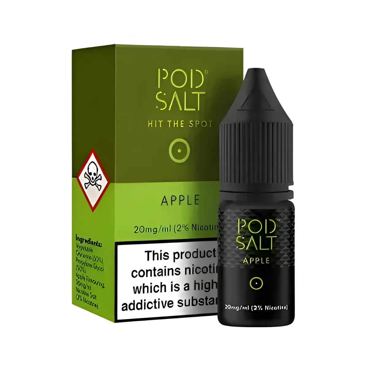 APPLE POD SALT 20MG SEL10ML