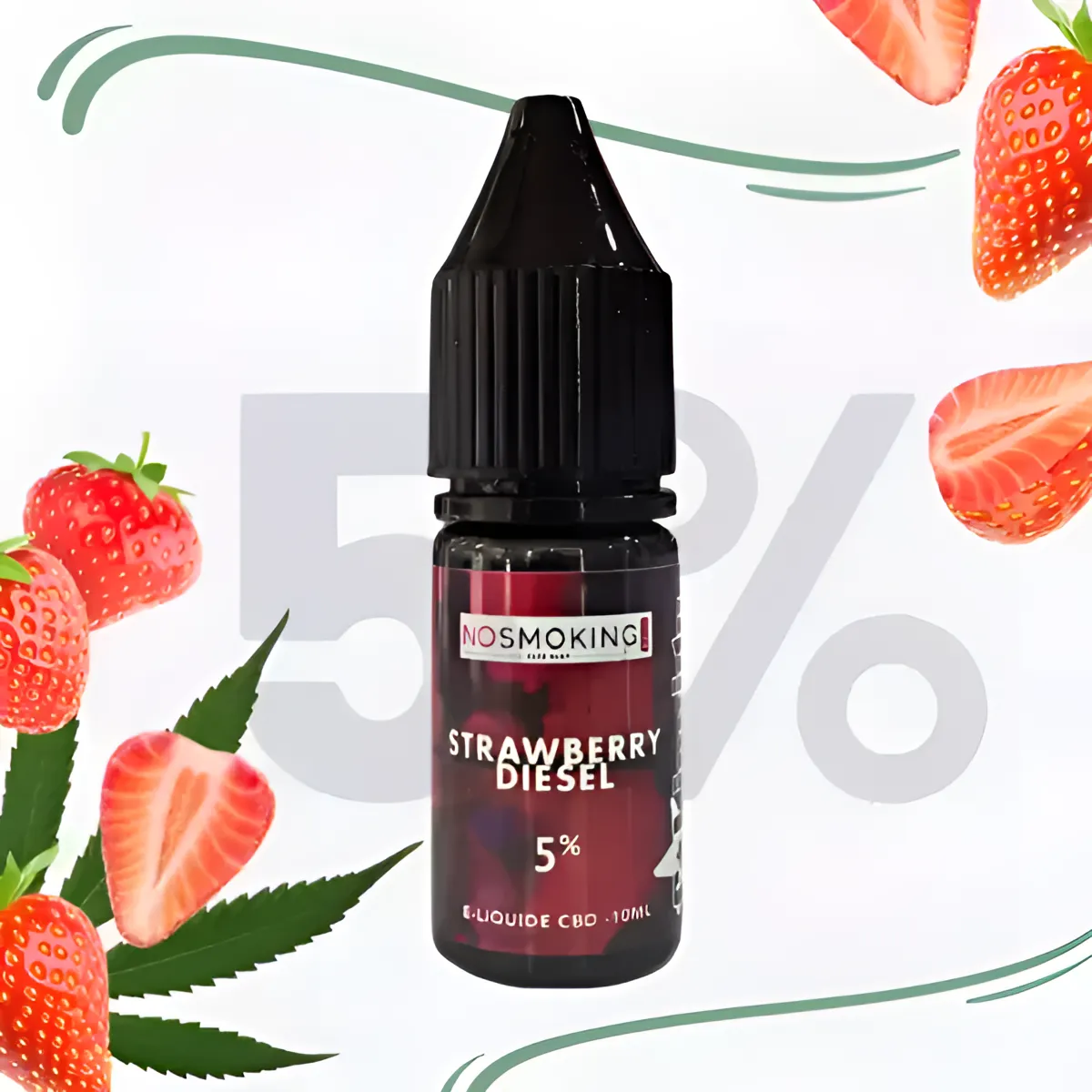 eliquide cbd Strawberry diesel 5%