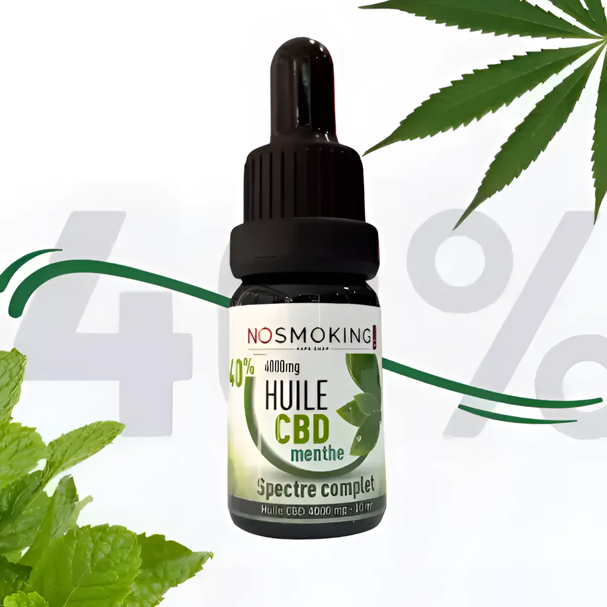 huile CBD menthe 4000mg