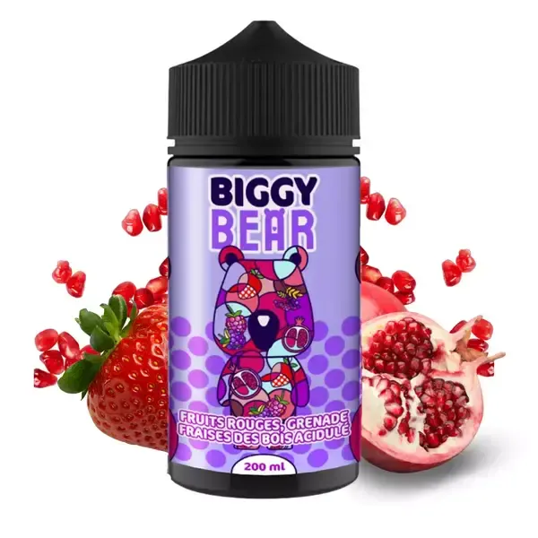 Fruits rouges grenade fraise des bois BIggy Bear
