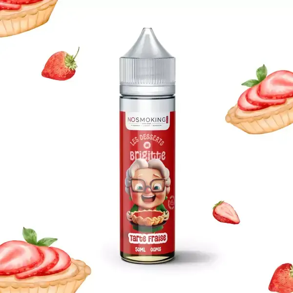 Tarte Fraise Les desserts de Brigitte No Smoking Club