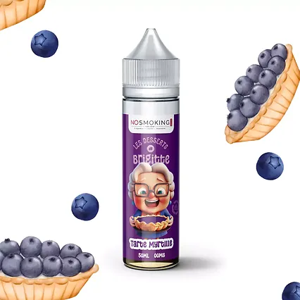 Tarte Myrtille Les desserts de Brigitte No Smoking Club