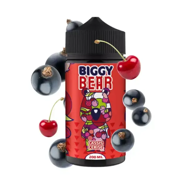 Cassis cerise BIGGY BEAR 0mg/200ml .