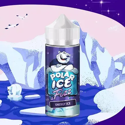 POLAR ICE FIZZ ENERGY ICE 100ML0MG
