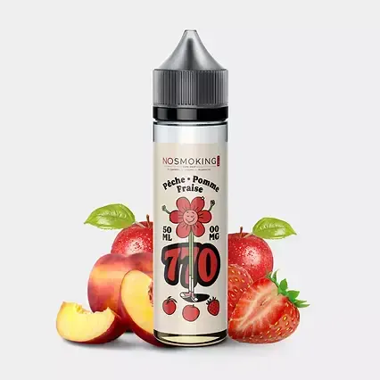 Pêche Pomme Fraise 50ML 770 No Smoking Club