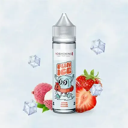 Litchi Fraise Glaces Fun Ice No Smoking Club