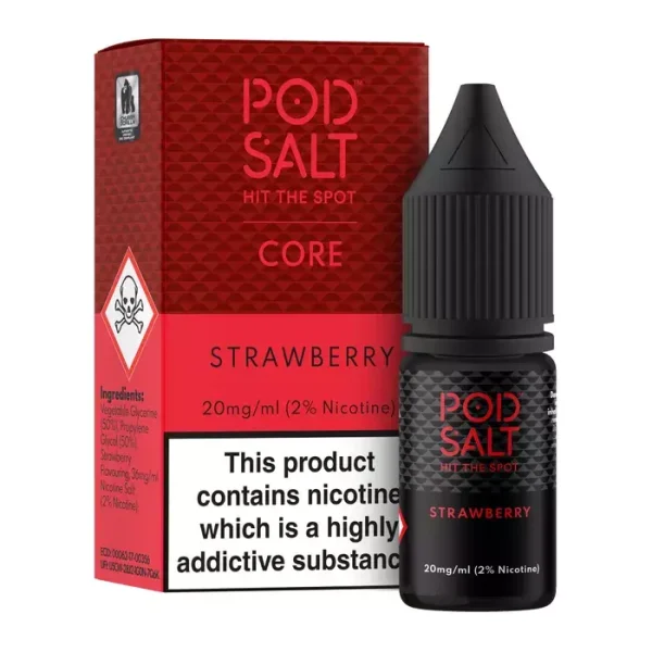 Strawberry POD SALT sels de nicotine