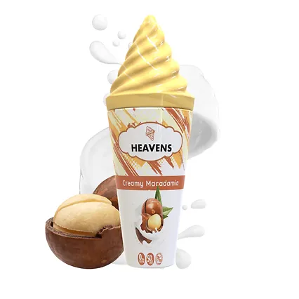 Creamy Macademia 50ml Heavens Vape Maker