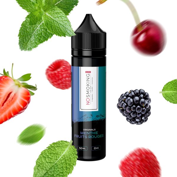 MENTHE FRUITS ROUGES BY NOSMOKING 0MG/50ML